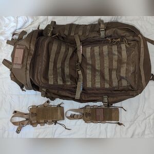 Tactical 75L ruk sac w/ accessories